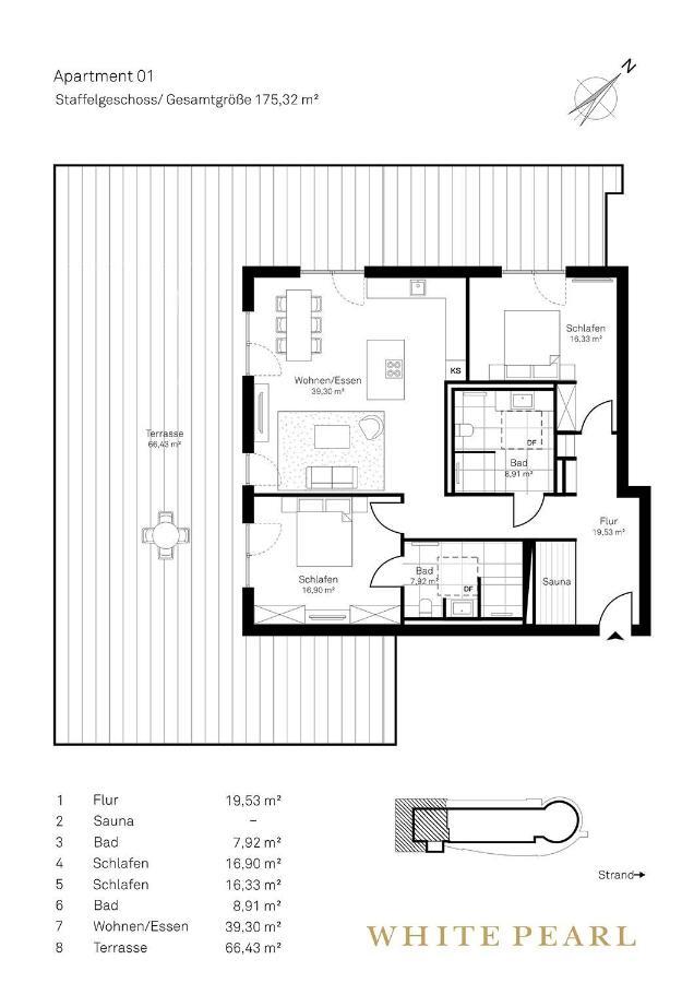 White Pearl Apartment 4 01 Timmendorfer Strand Exteriér fotografie